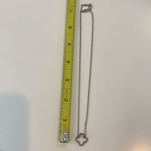 Silver Clover Necklace